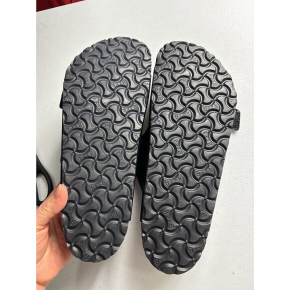 [Birkenstock Mens Arizona Birko-Flor Black Sandals Size 10 Men’s main image 7